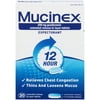 Mucinex 12-Hour Chest Congestion Relief Expectorant Tablets 20 ea (Pack of 3)