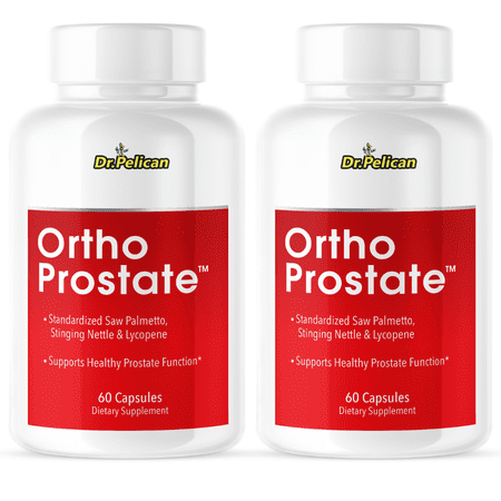Ortho Prostate- Ciculation/Urinary Tract Health- 2 Bottles- 120 Capsules- Dr. Pelican