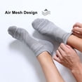 thumbnail image 3 of Calcetines FITRELL para Hombre Paquete de 6 para Correr Tobilleros con Almohadilla, 3 of 9