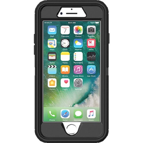 Black OtterBox Defender Series for iPhone 7/iPhone 8 