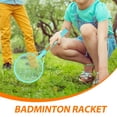 thumbnail image 3 of OFFIGAM Badminton Toy Racket Shape Tighten Thread Widen Racket Range for Kids Outdoor Sports Activity 1 Set, 3 of 5