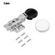 thumbnail image 1 of Paquete de 2 bisagras para puertas de vidrio para alacenas de cocina y vitrinas para vinos, solución de hardware de primera calidad (#02), 1 of 8