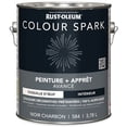 thumbnail image 3 of Rust-Oleum Colour Spark™ Paint + Primer, Interior Eggshell, Charcoal Black 3.78 L, 3 of 9