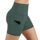 thumbnail image 1 of Karight Yoga Shorts with Pockets for Women High Waisted Biker Shorts Hide Tummy Running Work Gym Tight Pants Athletic Shorts, 1 of 4