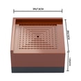 thumbnail image 3 of Elevador de Muebles Universal Base Cuadrada 4 Uds onlyliua, 3 of 3