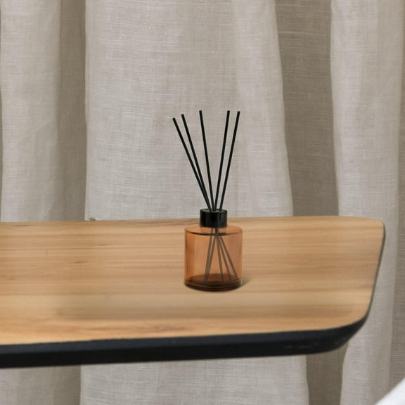 ROSENICE Fiber Reed Diffuser Sticks 100Pcs for Scent Release Black Home Decor Accessories