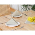 thumbnail image 6 of REGALWOVEN Linen Napkins Cloth Napkins Set of 6 Beige 14"x14", 6 of 6