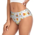 thumbnail image 2 of Fotbe Construction Equipments Worker Calzones Estampados para Mujer – Ropa Interior de Algodón, Cómoda, Suave y Elástica-X-Small, 2 of 6