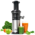 thumbnail image 1 of Shine Kitchen Co SJV-107-A Extracteur à Mastication Lente à Pression à Froid, Acier Inoxydable, 1 of 1