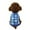 Blue21620, variant on Iliya Pet Dog Warm Dog Couple Suit Vest Diamond Check Pet Clothes