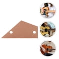 thumbnail image 2 of KAKOWELY Guitar Leveling Ruler 1pc Guitar Fret Rocker Leveling Tool Guitar Bass Fret Leveling Ruler (Golden)4.06"X2.05"X0.08", 2 of 5