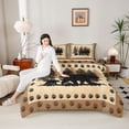 thumbnail image 4 of Homewish Bear Family Animal Full Size Comforter Sets for Adult, Jungle Wildlife Bedding Comforter Set, Rustic Farmhouse Reversible Bedding Sets, Ultra Soft Bedroom Decor, 3pcs, 4 of 8