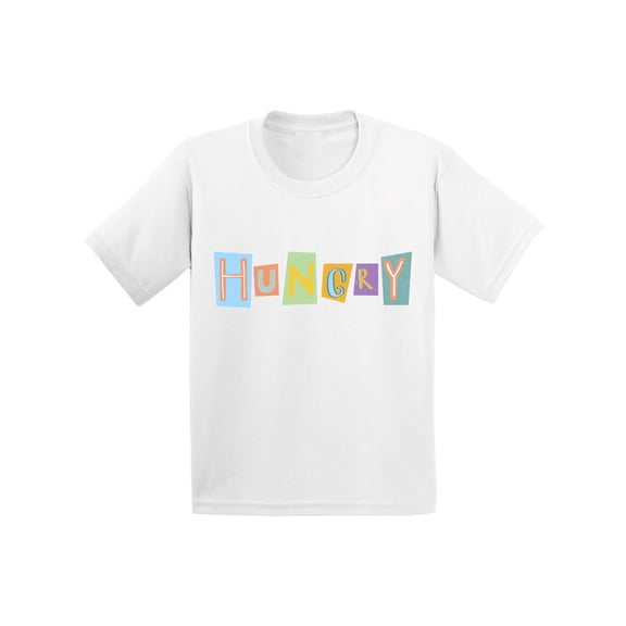 Boys Graphic Tees - Funny Hungry Toddler Shirts