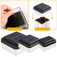thumbnail image 5 of NANDIYNZHI Solar Post Cap Lights,3.5 x 3.5 Inches Solar Post Cap Lights Waterproof Brightness LED Lighting Decor for Garden Deck Patio,Solar Lights Outdoor,Solar Lights,Solar Fence Lights,Style D, 5 of 9