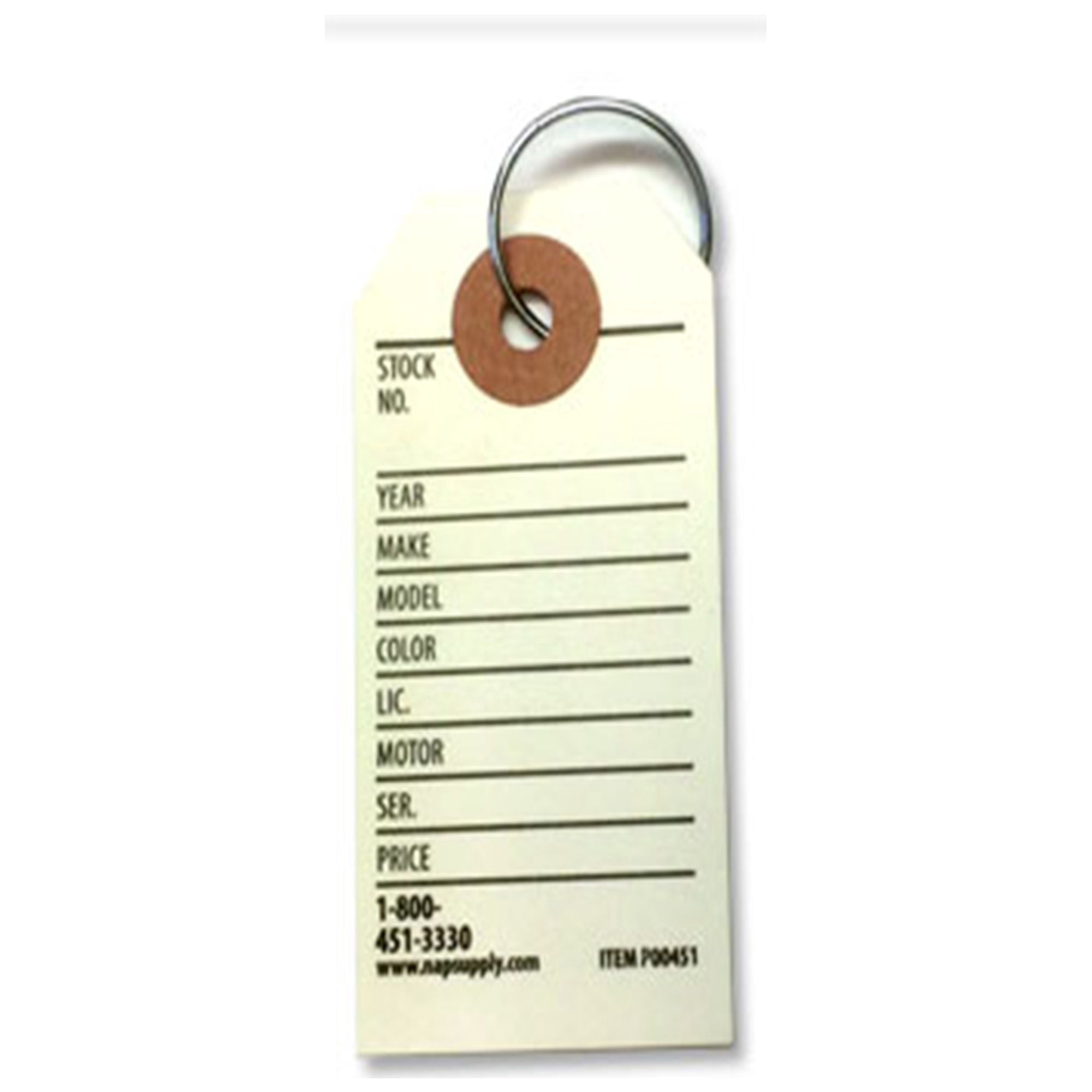 Auto Dealer Key Tag