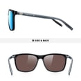 thumbnail image 4 of Gafas de sol MERRY'S unisex de aluminio polarizado S8286 (azul, 56), 4 of 6
