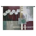 thumbnail image 1 of FineArtTapestries 1893-WH Contemporary Crimson I Wall Tapestry, 1 of 1