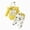 H233-Yellow, variant on masbird Newborn Baby Girl Fall Outfit Set Romper Pants Infant Clothes Long Sleeve Letter Embroidery Jumpsuit Bodysuit,Yellow,0-3 M