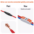 thumbnail image 4 of Nineleaf Push Quick Wire Connectors,20PK Electrical Cable Connectors, Max 32A 600V, 2 Pin Wire Connectors for Cables from 28 to 12 AWG, 12 14 16 Gauge Wire Connectors, 4 of 8