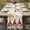 Off White, variant on Table Runner 36 Inches Long for Kitchen Dining, Gnomes Spring Floral Dresser Scarf Farmhouse, Dining Table Decorations for Wedding/Parties, Daisy Pastoral Flowers Watercolor 13 x 36 In