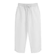 thumbnail image 6 of BUIGTTKLOP Women's Long Hiking Shorts with Zipper Pockets Lightweight Quick Dry Below The Knee Capris for Women, 6 of 6