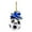 Blue, variant on Personalized Football Christmas Ornament, Acrylic Soccer Player Themed Holiday Decoration, Customizable Football Lover Gift, Lightweight Hanging Pendant for Tree and Home Decor