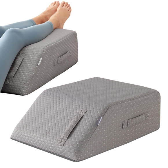 Almohada para piernas MEGCXIT Elevation para circulación sanguínea, color gris
