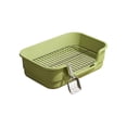 thumbnail image 2 of EGNMCR High Wall Dog Potty Tray Toilet For Small Medium Dogs Removable Reseau Disclose Proof Base Foolproof Clean Pet Litter Box With Oppose Slide Bottom P lastic dog toilets, 2 of 6