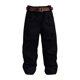 thumbnail image 2 of 1/12 pantalones y cinturón de muñecas, cifras de acción cosplay de ropa, disfraz de muñeca en miniatura casual, vístete para figuras de 6 pulgadas Pantalón negro, 2 of 10