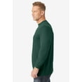 thumbnail image 3 of KingSize Men's Big & Tall The Ultra-Light Comfort Long-Sleeve Tee, 3 of 3