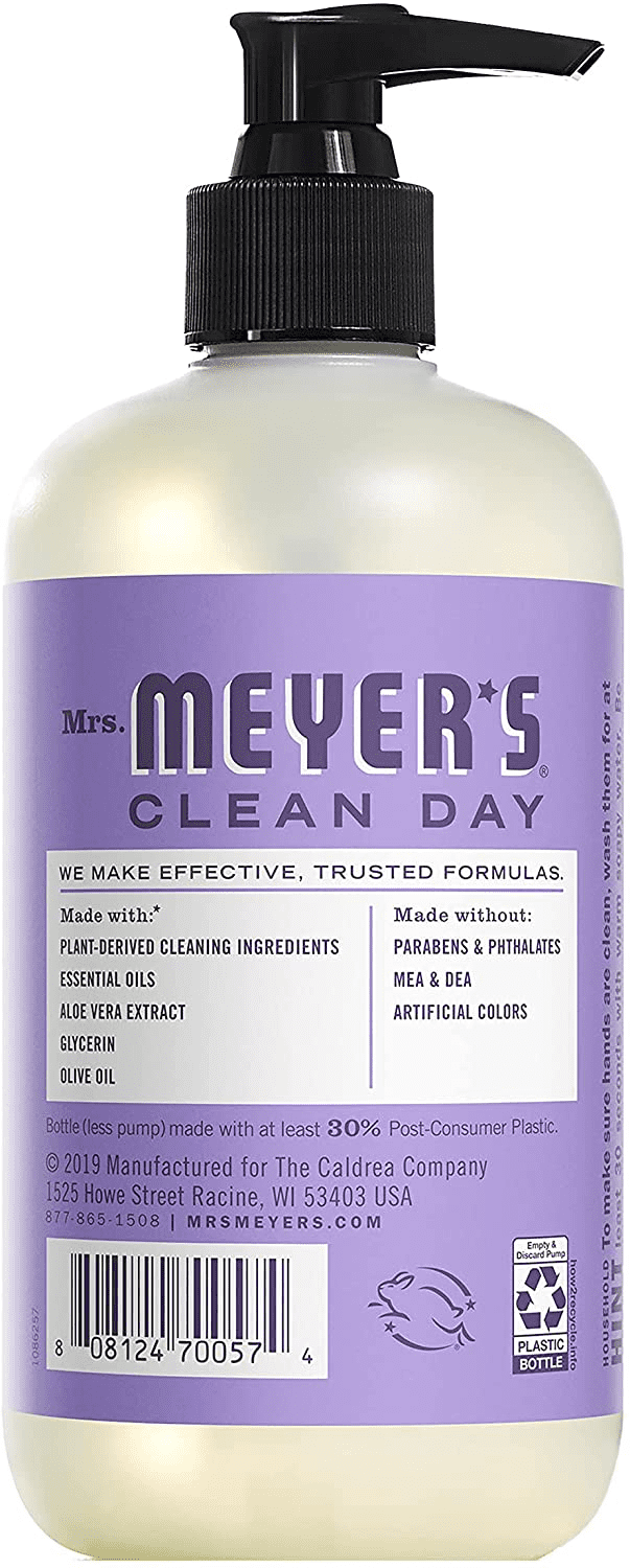 Mrs. Meyer's Liquid Hand Soap Lilac, 12.5 OZ (6 Pack)