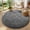 1- Grey, variant on Area Rugs for Bedroom Living Room,Color Brown,Size 4',Shape Round