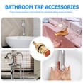 thumbnail image 3 of Replacement Thickened Water Faucet Cartridge Hot Cold Bathroom Tap Disc Core for Home (Red), 3 of 9