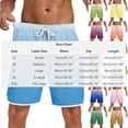 thumbnail image 3 of Hurxie Men's 4-Way Stretch Swim Trunks Quick Dry Board Shorts Beach Swimwear Bathing Suit Yellow,M, 3 of 7
