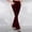 *Wine, variant on ClodeEU Women's High Waist Flare Pants,Casual Stretchy Bell Bottom Trousers with Pockets Army Green,Women's Plus L