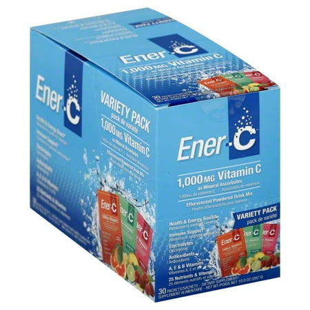 Glucosamine Drink Mix - Pauling Labs EnerC Effervescent Powdered Drink Mix, 30 ea