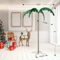 thumbnail image 6 of 7 FT LED Lighted Palm Tree with 306 LED Lights, Hawaii-Style Lighted Artificial Coconut Palm Tree for Backyard, Poolside, Garden, Terrace, Outdoor & Indoor Holiday Decoration, 6 of 8