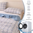 thumbnail image 2 of Washed Cotton Summer Quilt 39x59in,Lightweight Bed Sofa Throw for Home Living Room Travel Easy Care Machine Washable, 2 of 6