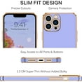 thumbnail image 2 of iPhone 13 Pro Max Phone Case,iPhone 13 Pro Max Case, Slim Fit Soft TPU with Adjustable Wristband Kickstand Scratch Resistant Shockproof Protective Cover for iPhone 13 Pro Max, Lavender Purple, 2 of 18