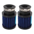 thumbnail image 2 of Air Filter, Improve Throttle Response ATV Air Cleaner Increase Horsepower 28-48mm  For 50cc 70cc 90cc 125cc Moped Scooter ANGGREK Azul negro, 2 of 8