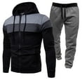thumbnail image 3 of Letdown Mens Sweat Suits Set Tracksuit 2 Piece Outfits Casual Full Zip Jogging Suit Jacket Pants Set Athletic Tracksuit Outfits (Black, S), 3 of 3