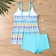 thumbnail image 3 of Traje de baño para mujer Traje de baño dividido con estampado grande para mujer Falda de bikini Traje de baño dividido Trajes de baño para mujer, 3 of 5