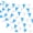 Blue White, variant on 100 Feet Pennant Banners Flags 75 Solid String Triangle Flags for Grand Opening, Carnival Theme Birthday Party Decoration Outdoor Events Classroom Decoration(Blue White)