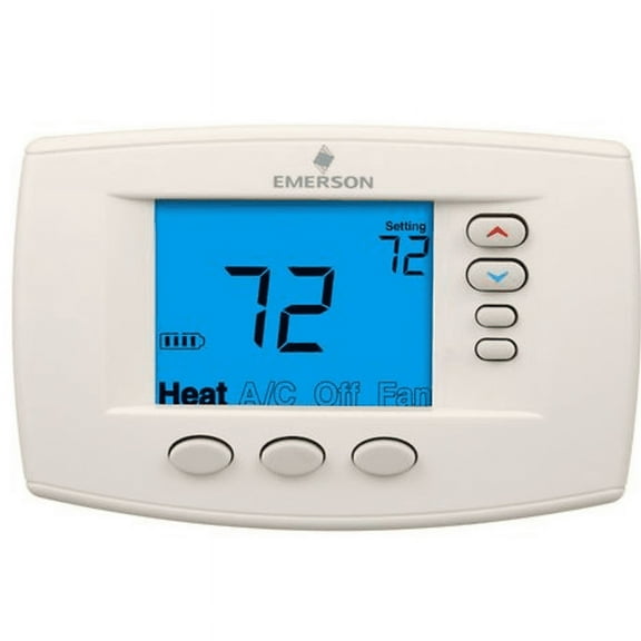 New White Rodgers 1F95-0671 Blue Universal Multi-Stage 2H/2C Heat Pump 7-Day Prog Digital Thermostat