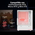 thumbnail image 3 of Gabinete Gamer BALAM RUSH DRAGONFLY PERFORM AIRCOOL GM590AW ATX Media Torre 4 Fan RGB Cristal Templado USB 3.0 Blanco, 3 of 6