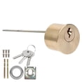 thumbnail image 2 of Lock Cylinder,Copper Security Lock Round Mechanical Lock Core Lock Cylinderwith Key User-Friendly Design, 2 of 14