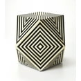 thumbnail image 3 of Black Bone Inlay - Multi-Color - Square - Bone inlay, MDF - BUTLER BONE INLAY ZANZIBAR BUNCHING TABLE, 3 of 3