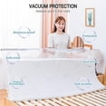 thumbnail image 2 of Sacs de Rangement sous Vide Extra Larges Imperméables Scellables Sac de Matelas sous Vide avec Fermeture à Glissière Sacs Économiseurs d'Espace Réutilisables, 2 of 5