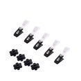 thumbnail image 1 of Paquete de 10 Sujetadores de Goma y Clips Ajustables para Banderas de Jardín DongAi, 1 of 5