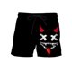 thumbnail image 1 of Pantalones cortos de playa para hombre, bañadores con cordón, cintura elástica, estampados gráficos Fivean unisex, 1 of 2